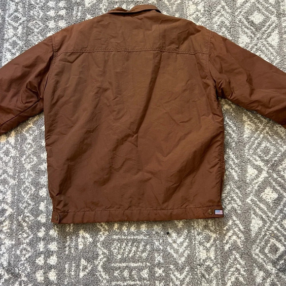 SESSIONS POLAR WAER VINTAGE Brown Windbreaker Casual Jacket - Picture 4 of 5
